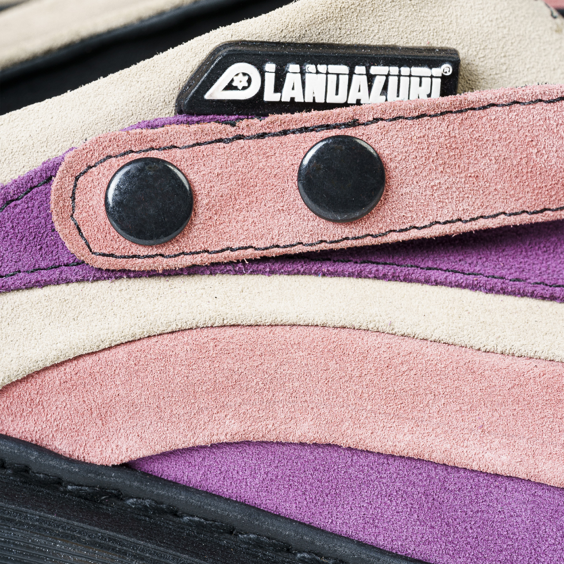 ZAPATO CUERO MULE ADRIATICO ROSA LANDAZURI - 4