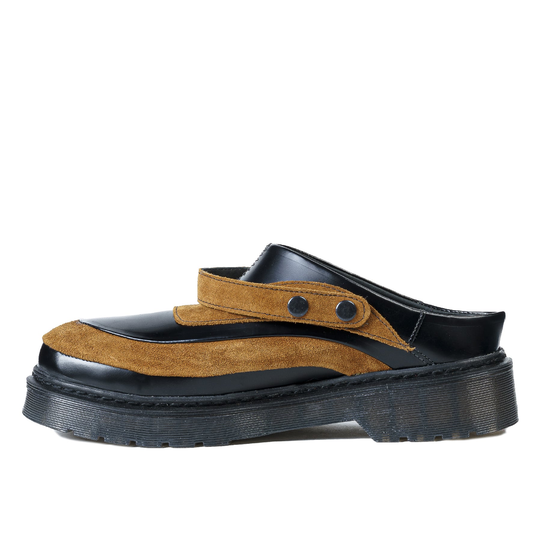 ZAPATO CUERO MULE ADRIATICO CAFE NEGRO LANDAZURI - 2