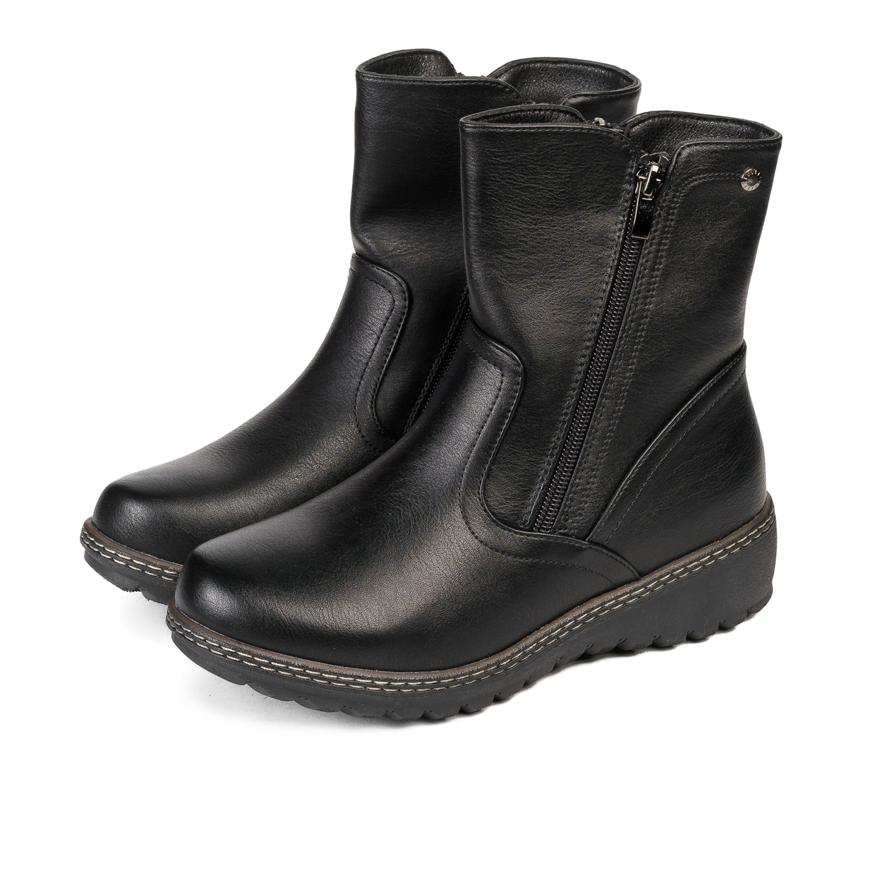 BOTÍN MUJER NEGRO CARMINA THUNDER BLUE CASUAL - 2