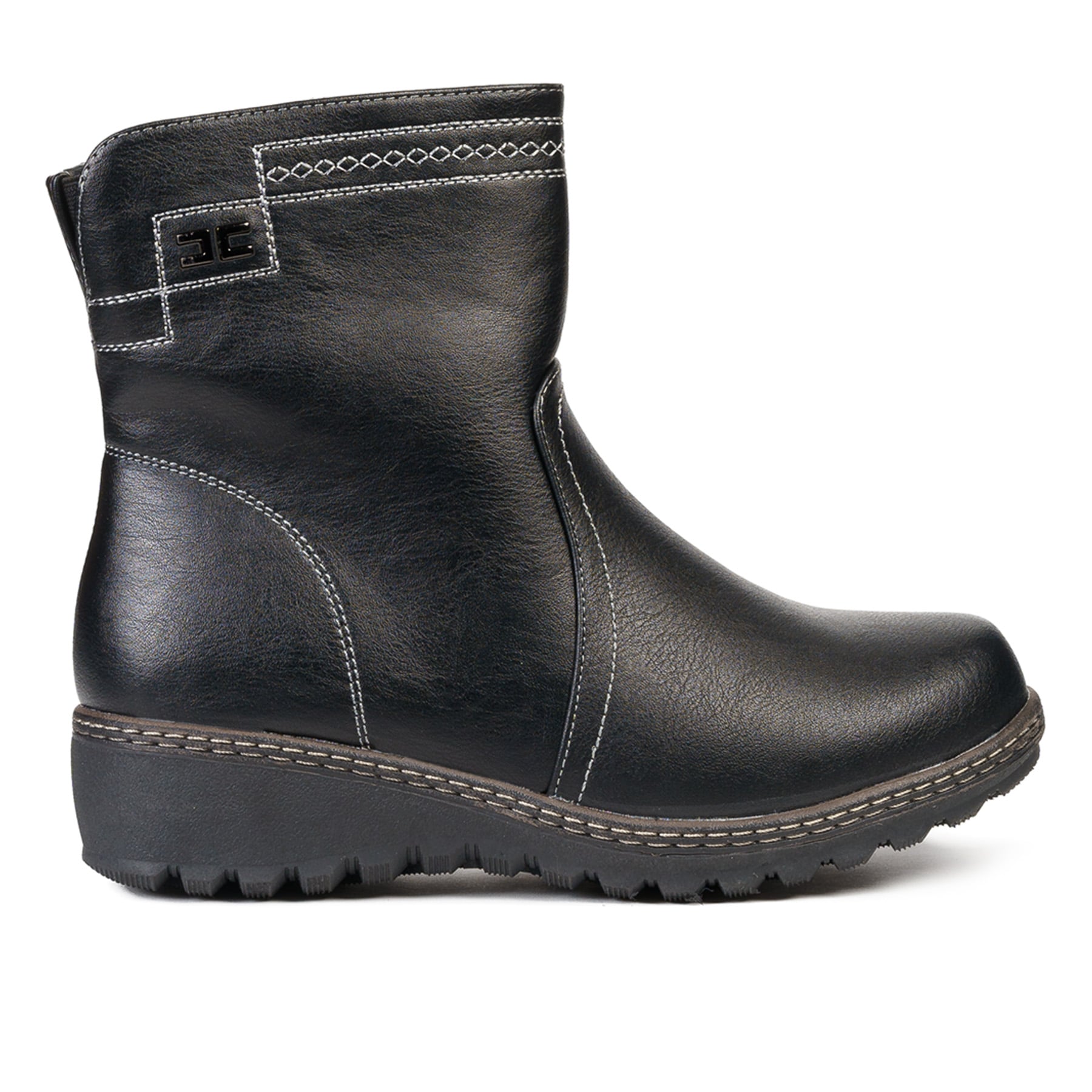 BOTÍN MUJER NEGRO FIORELLA THUNDER BLUE CASUAL - 1