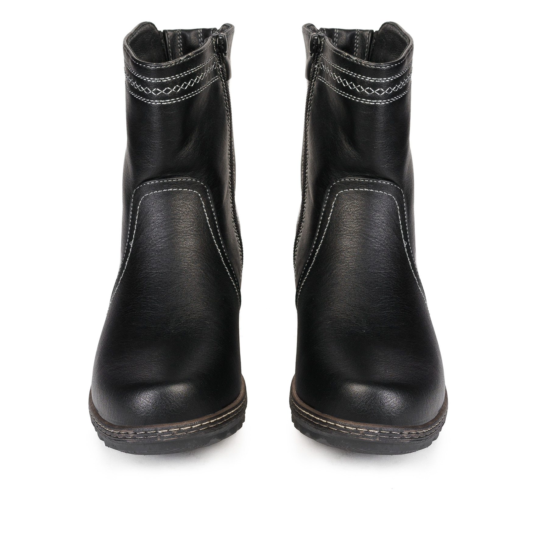 BOTÍN MUJER NEGRO FIORELLA THUNDER BLUE CASUAL - 4