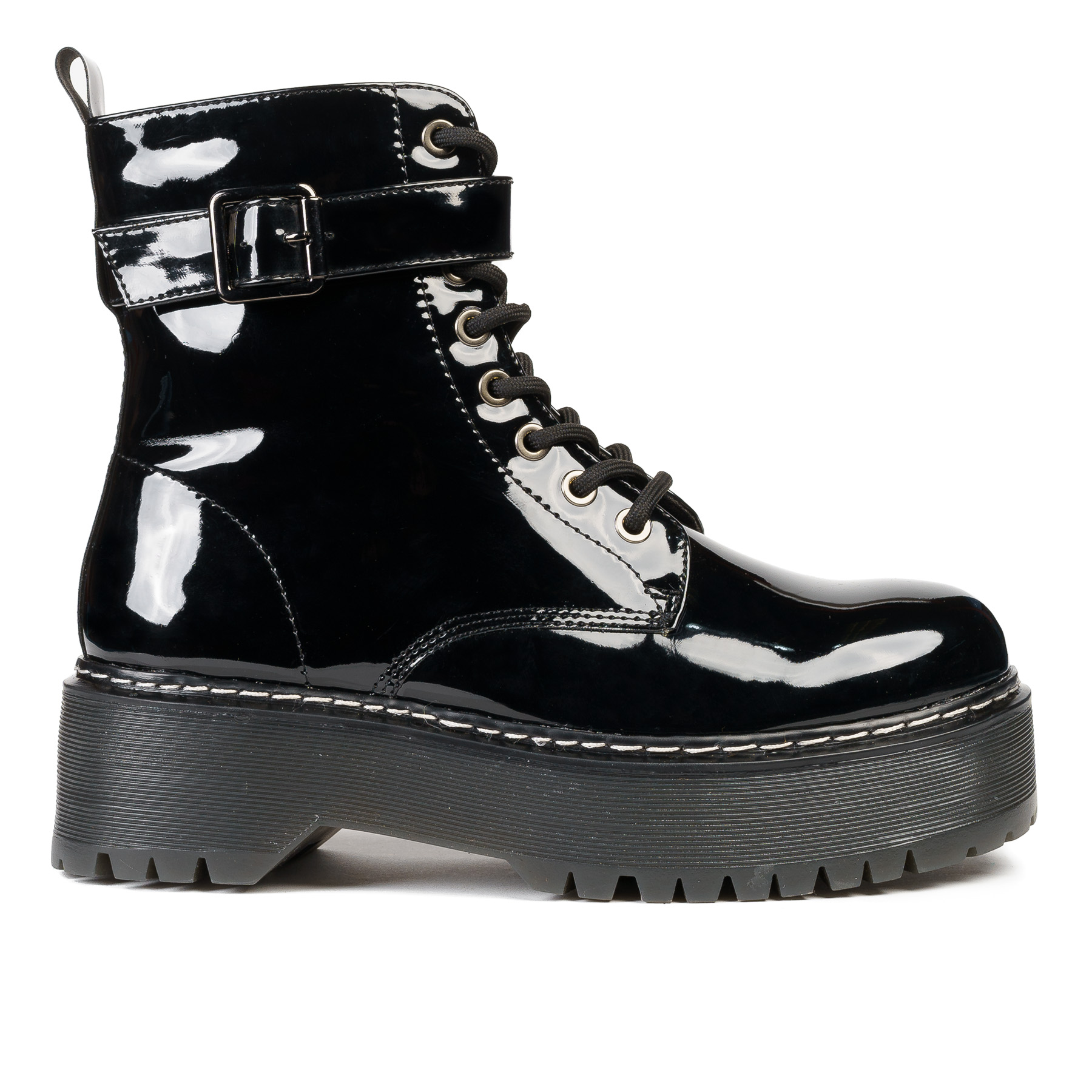 BOTÍN MUJER NEGRO ROSIE THUNDER BLUE CASUAL - 1