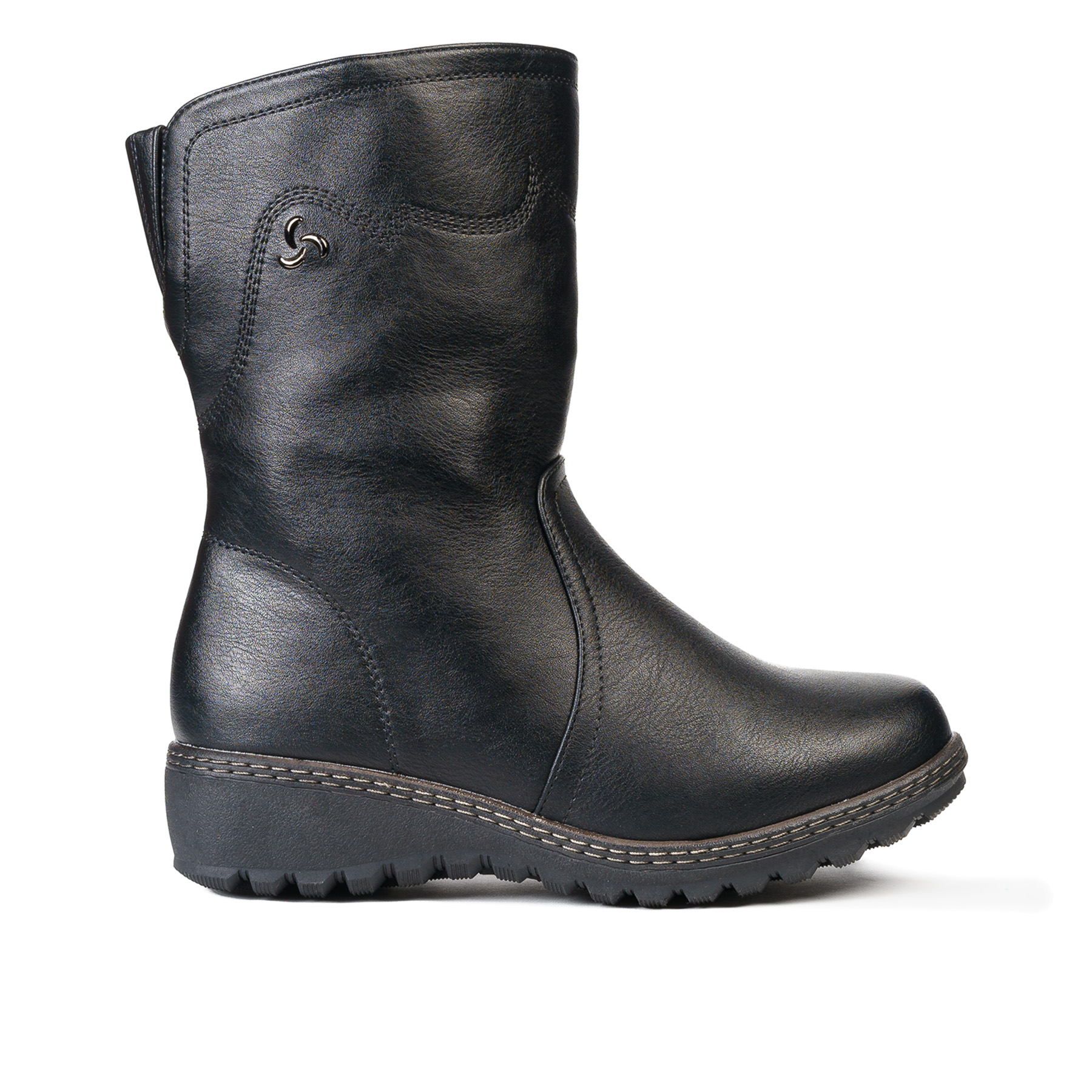 Ripley - BOTA MUJER NEGRO KALEA THUNDER BLUE