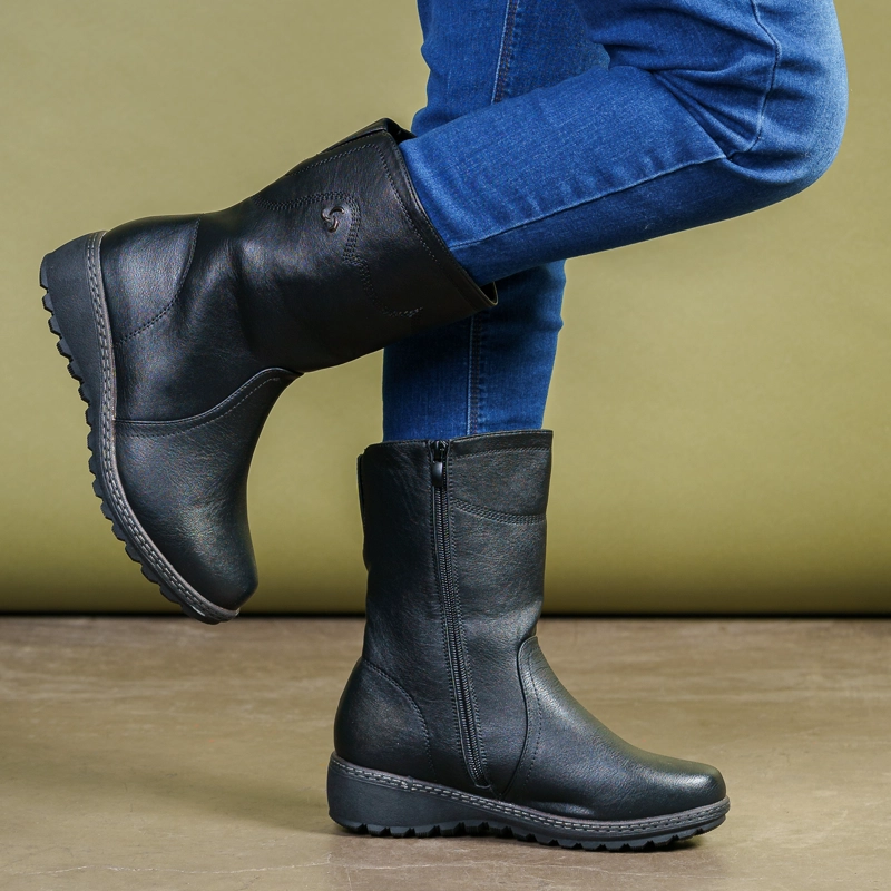 BOTAS MUJER THUNDER BLUE NEGRO KALEA - 2