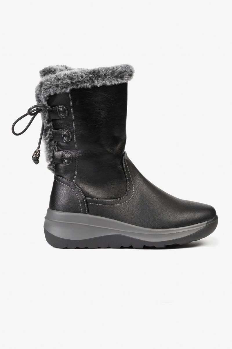 BOTA MUJER ZARIA  NEGRO THUNDER BLUE - 1