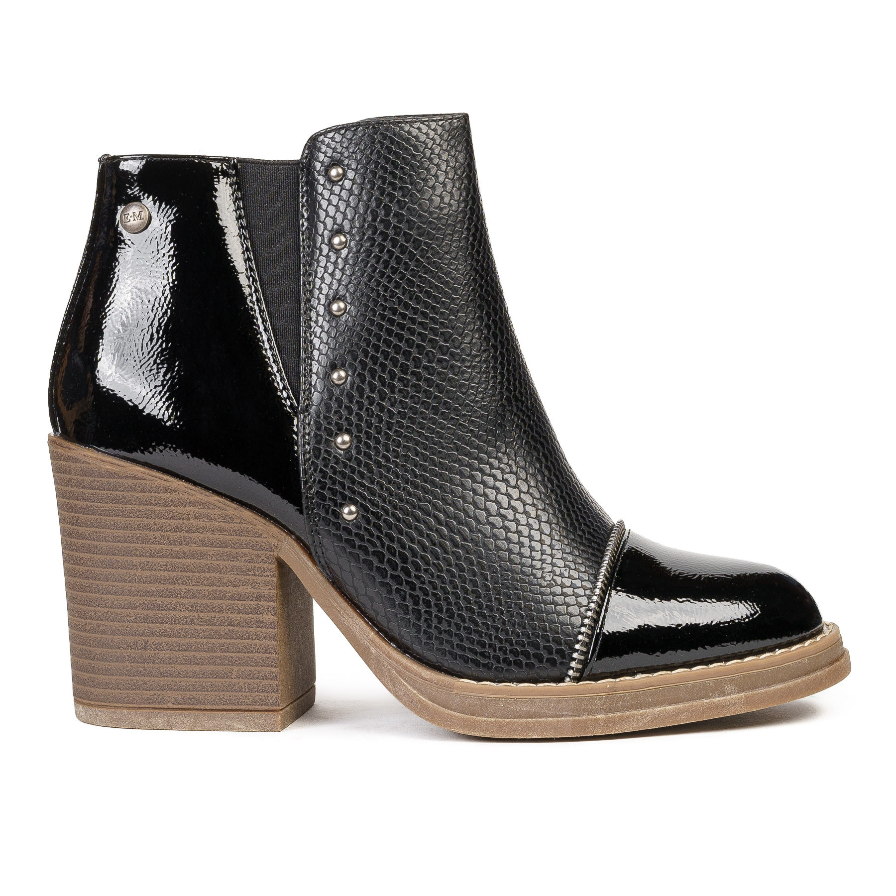 Ripley - BOTÍN MUJER NEGRO AKEMI BOTELI URBANO