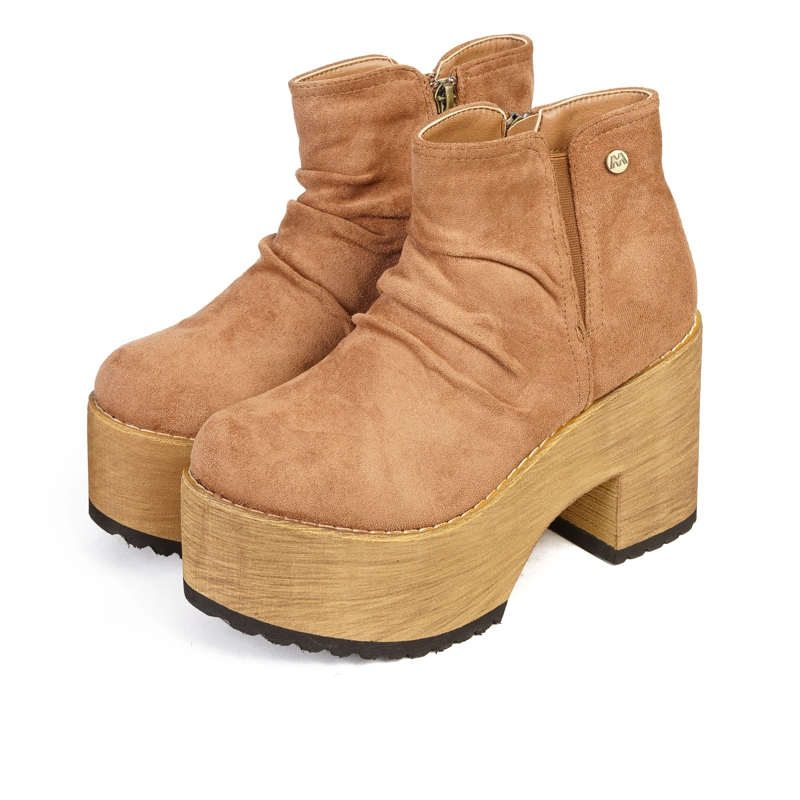 BOTA MUJER CLARO  CAFE  ISAMU BOTELI - 3