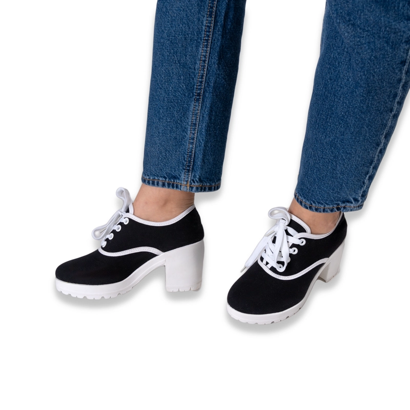 ZAPATILLA MUJER FAYLINN  NEGRO CHINITOWN - 4