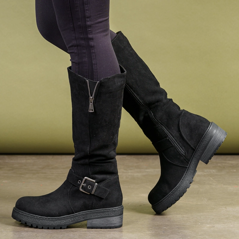 BOTAS MUJER CHINITOWN NEGRO AURORE - 2