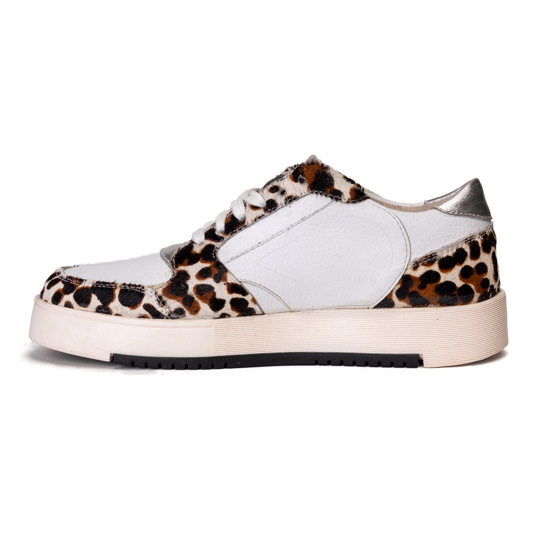 ZAPATILLAS MUJER LANDAZURI URBANAS BLANCO CUERO STELLA PRINT - 2