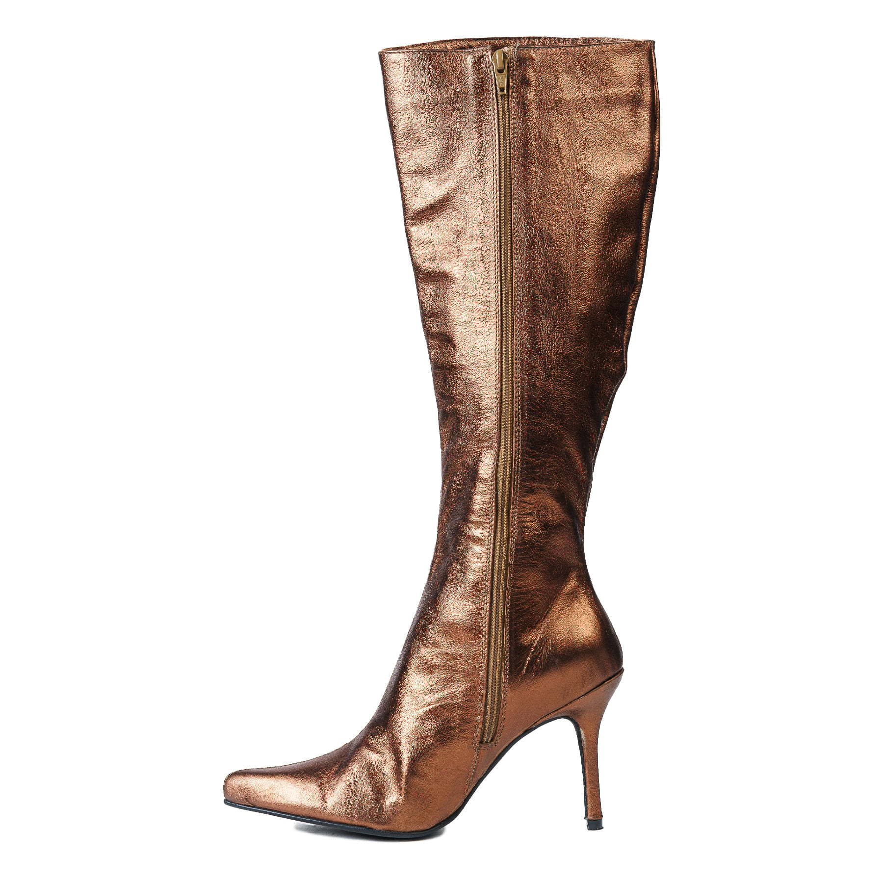 BOTA CUERO COBRE FRINÉ LANDAZURI - 2