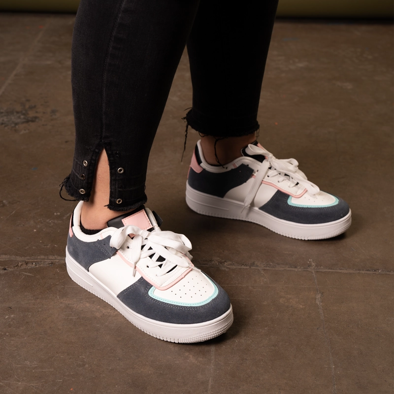 ZAPATILLAS MUJER BOTELI URBANAS AZUL MERT - 2