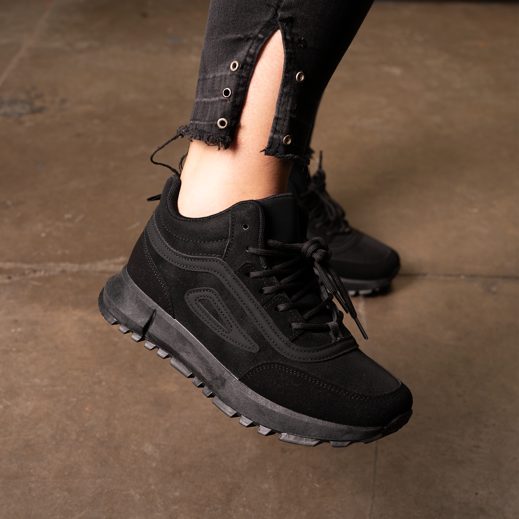 Ripley - ZAPATILLAS MUJER CHINITOWN URBANAS NEGRO HEHET