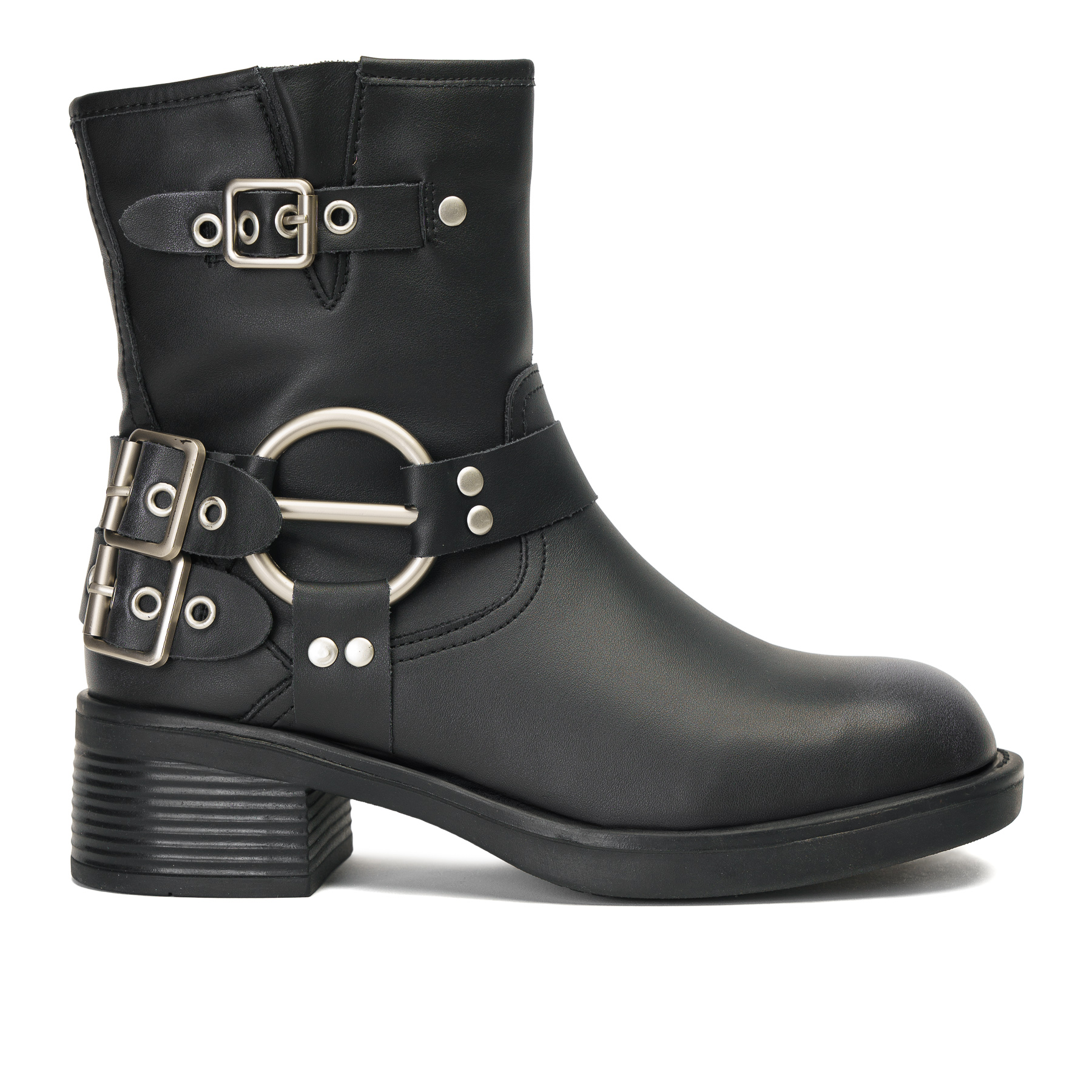 BOTÍN MUJER NEGRO DAHIA THUNDER BLUE CASUAL - 1