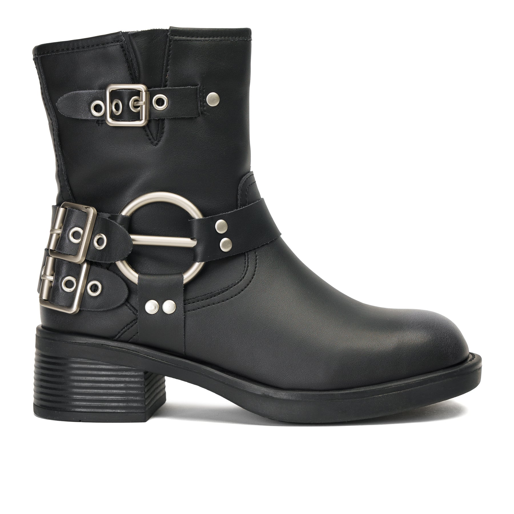 BOTÍN MUJER NEGRO DAHIA THUNDER BLUE CASUAL - 1