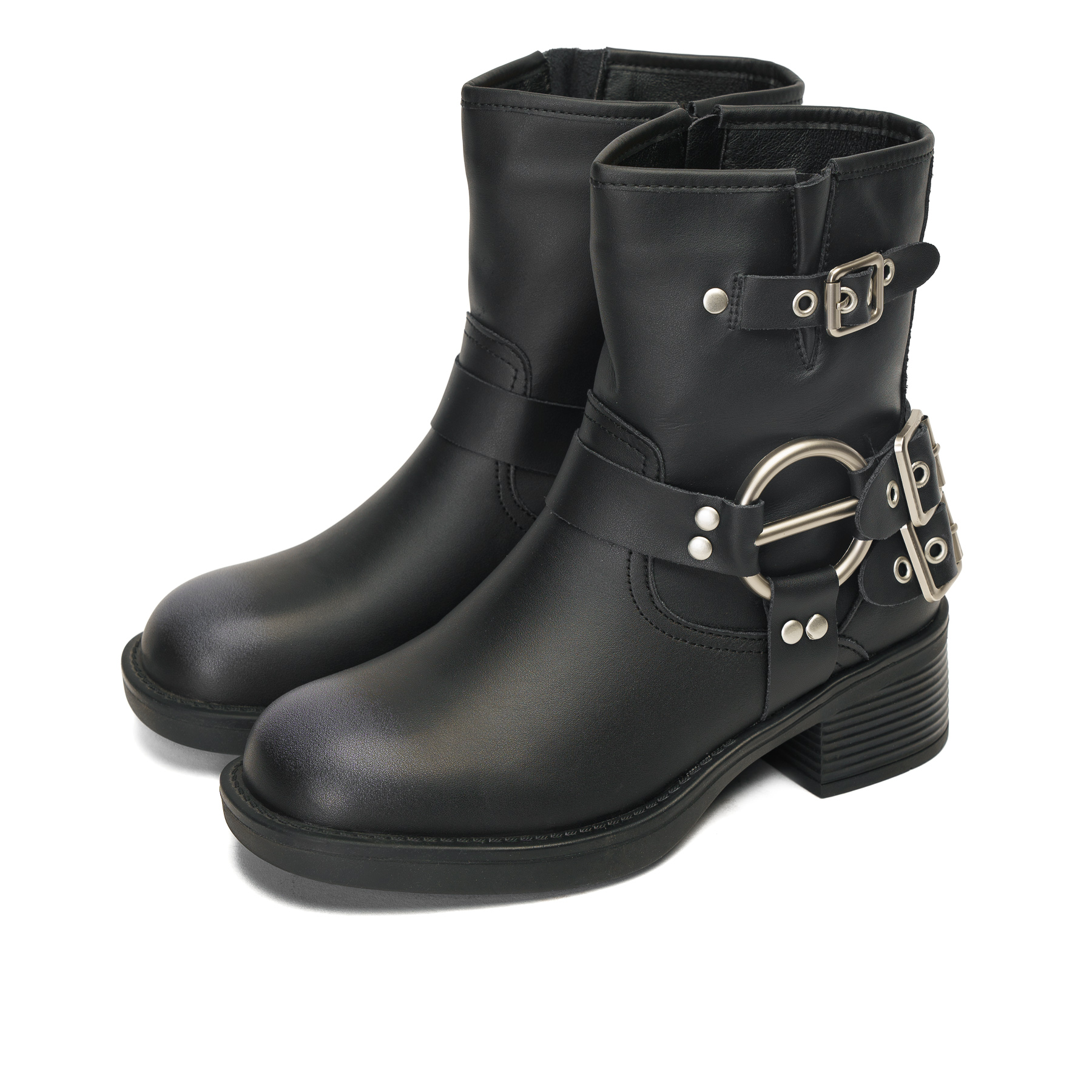 BOTÍN MUJER NEGRO DAHIA THUNDER BLUE CASUAL - 3