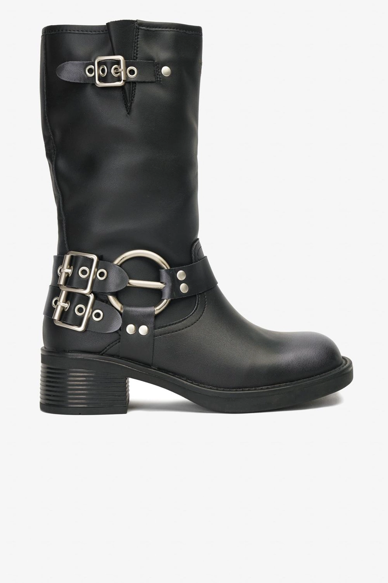 BOTA MUJER FERIHA  NEGRO CHINITOWN - 1