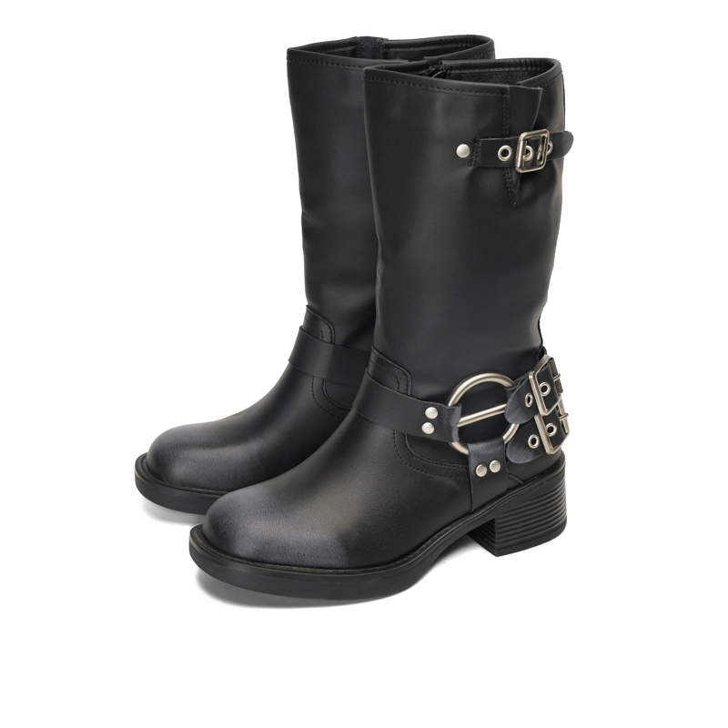 BOTA MUJER FERIHA  NEGRO CHINITOWN - 3