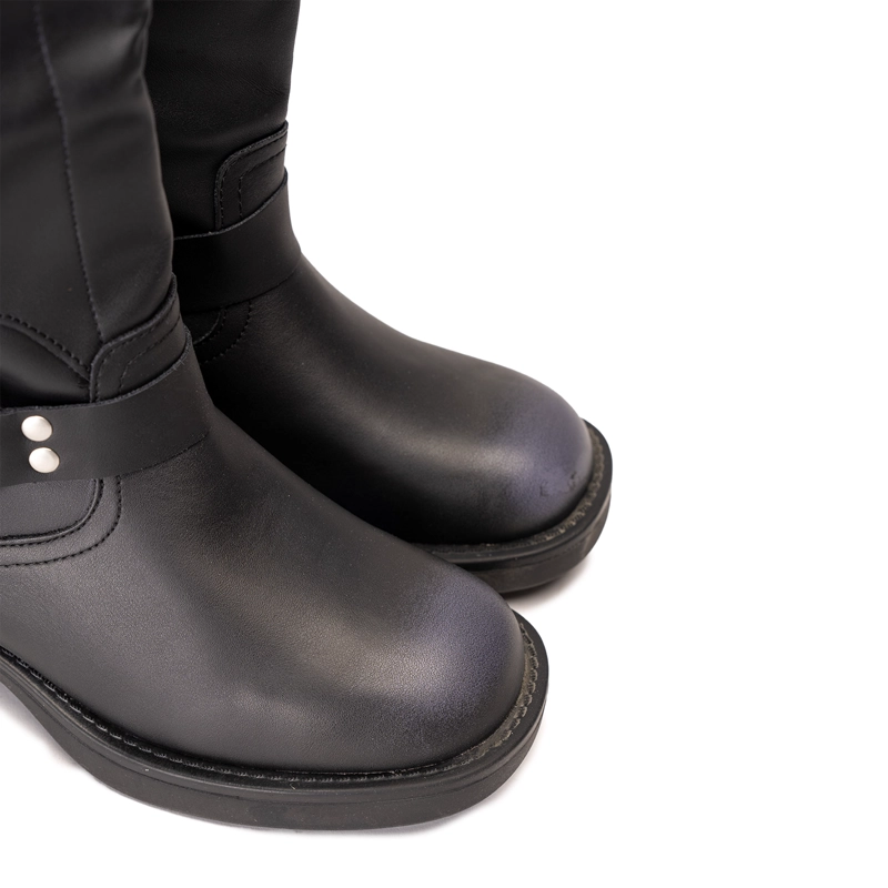 BOTAS MUJER CHINITOWN CUERO NEGRO SAYOKO - 5