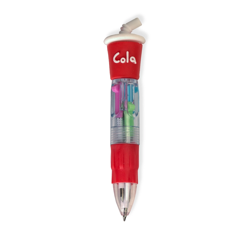 LAPIZ DISEÑO BEBIDA CUATRO COLORES 10CM CHINITOWN - 1