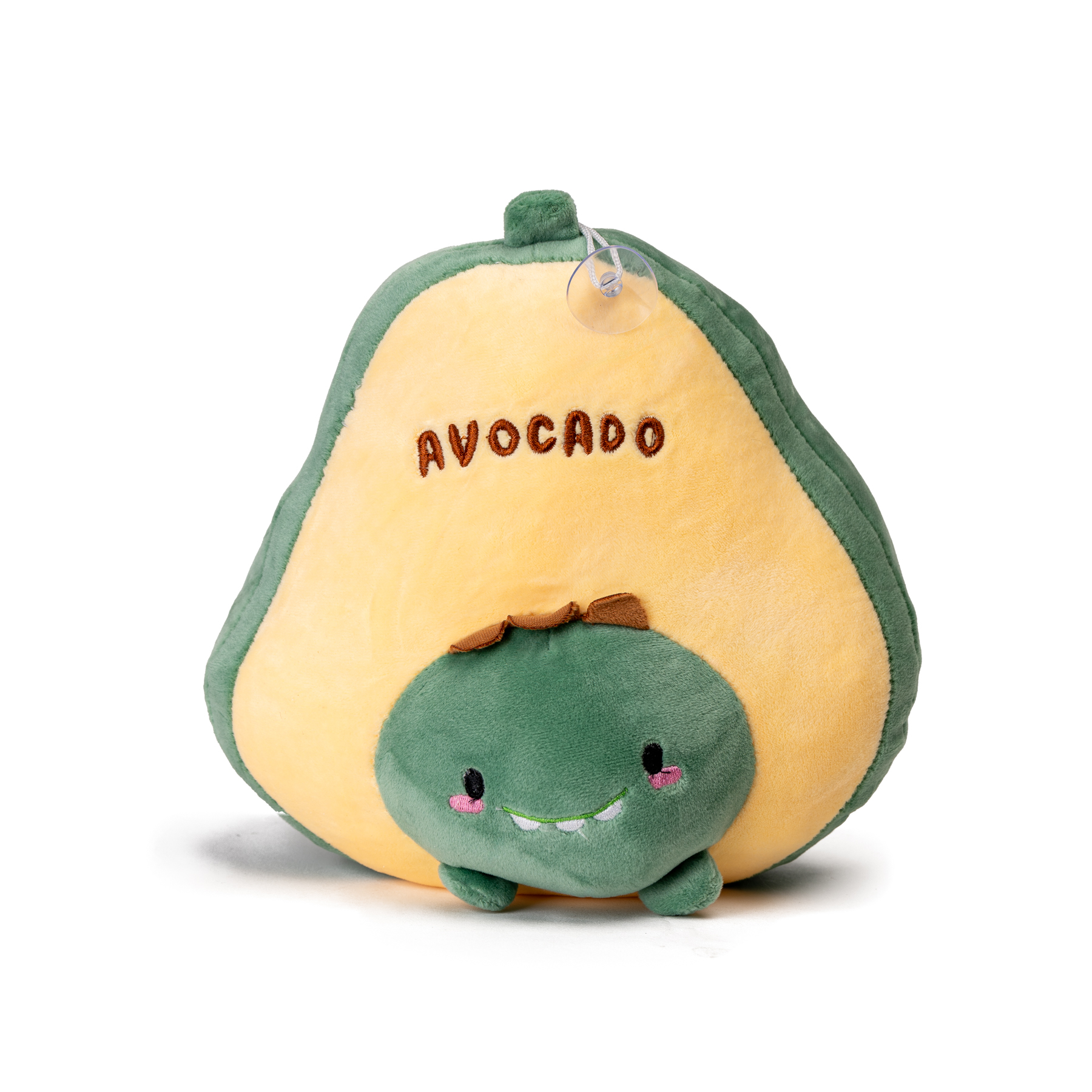 PELUCHE CHINITOWN PALTA VERDE 15 CM AVOCADO GUIBIN - 1