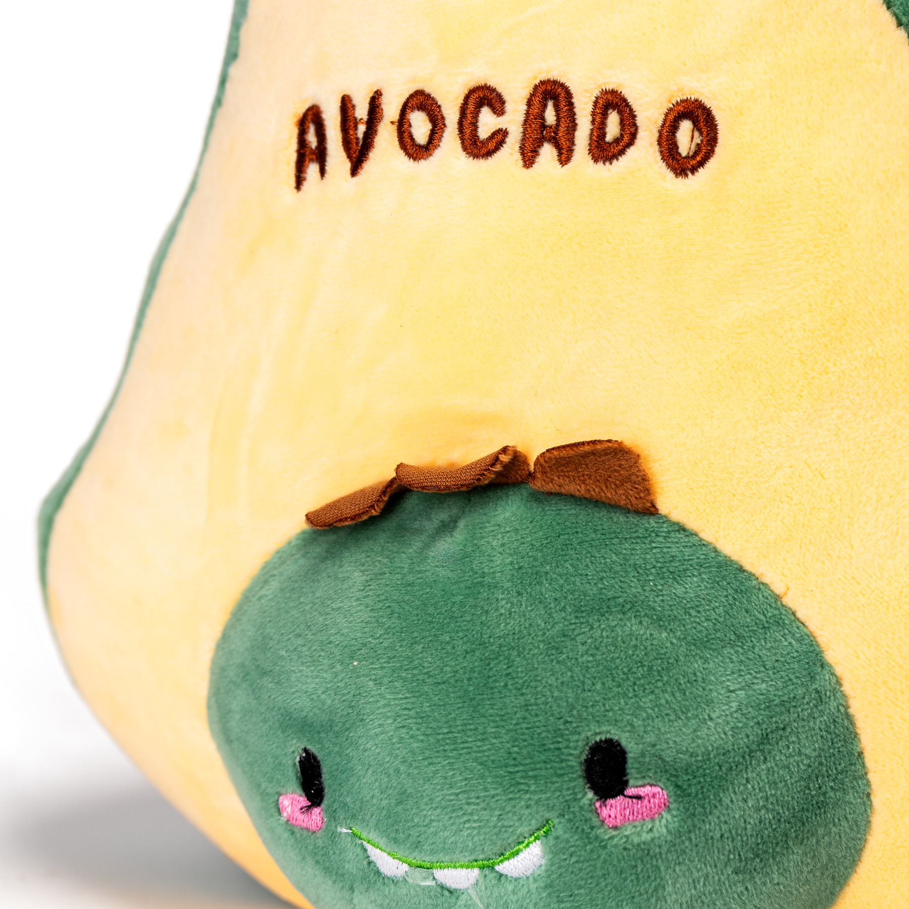 PELUCHE CHINITOWN PALTA VERDE 15 CM AVOCADO GUIBIN - 2