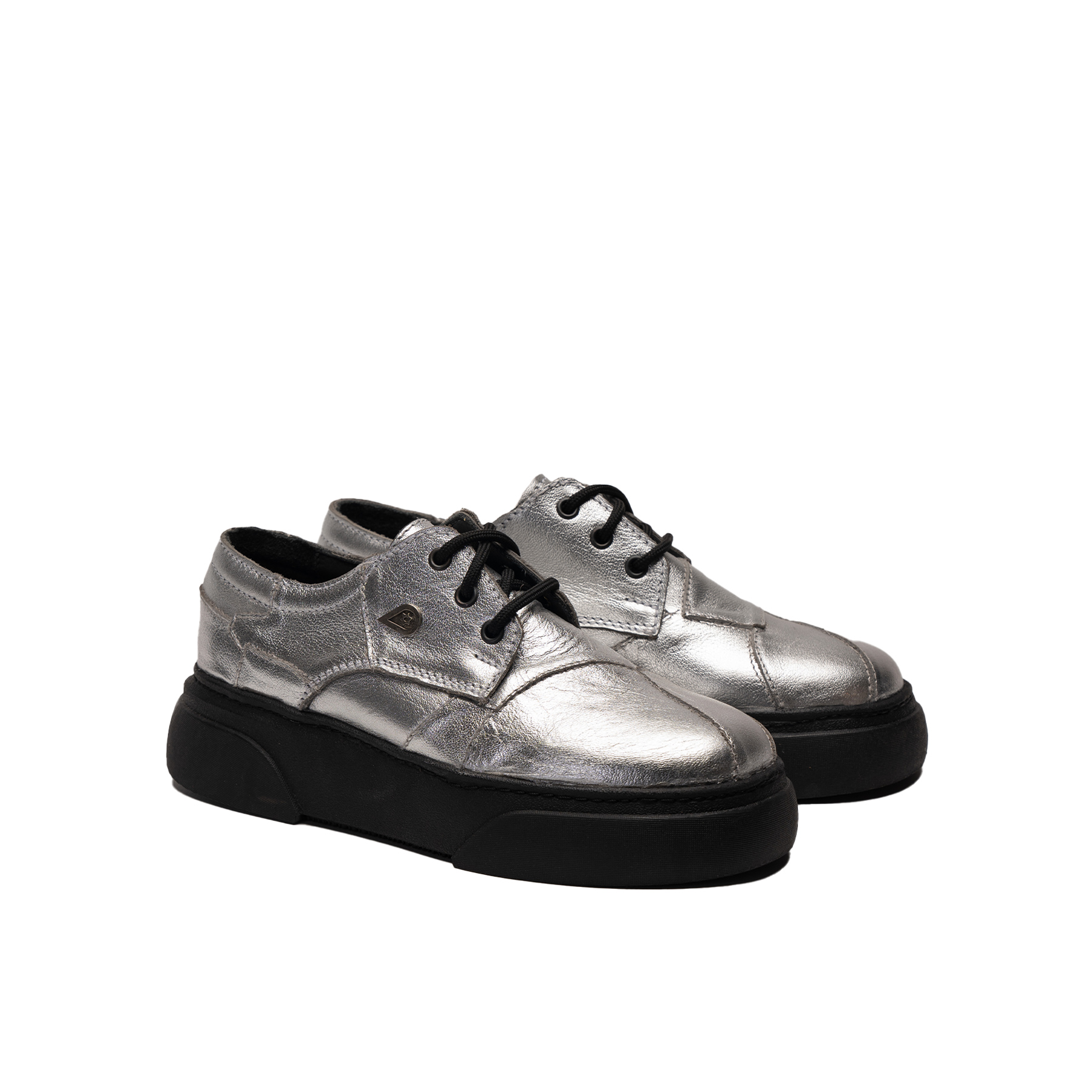 ZAPATO CUERO GERDA CONSTRUCTOR PLATEADO LANDAZURI - 2