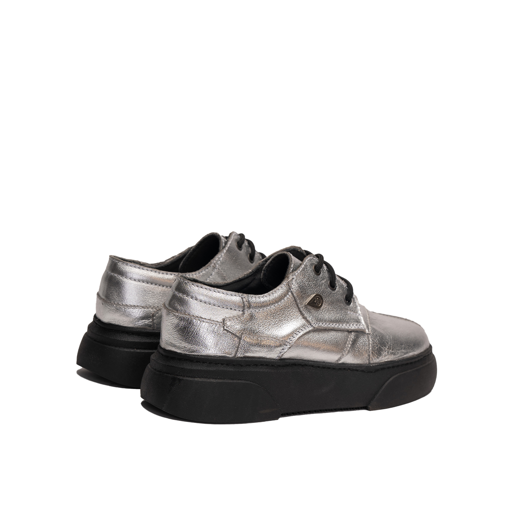 ZAPATO CUERO GERDA CONSTRUCTOR PLATEADO LANDAZURI - 4
