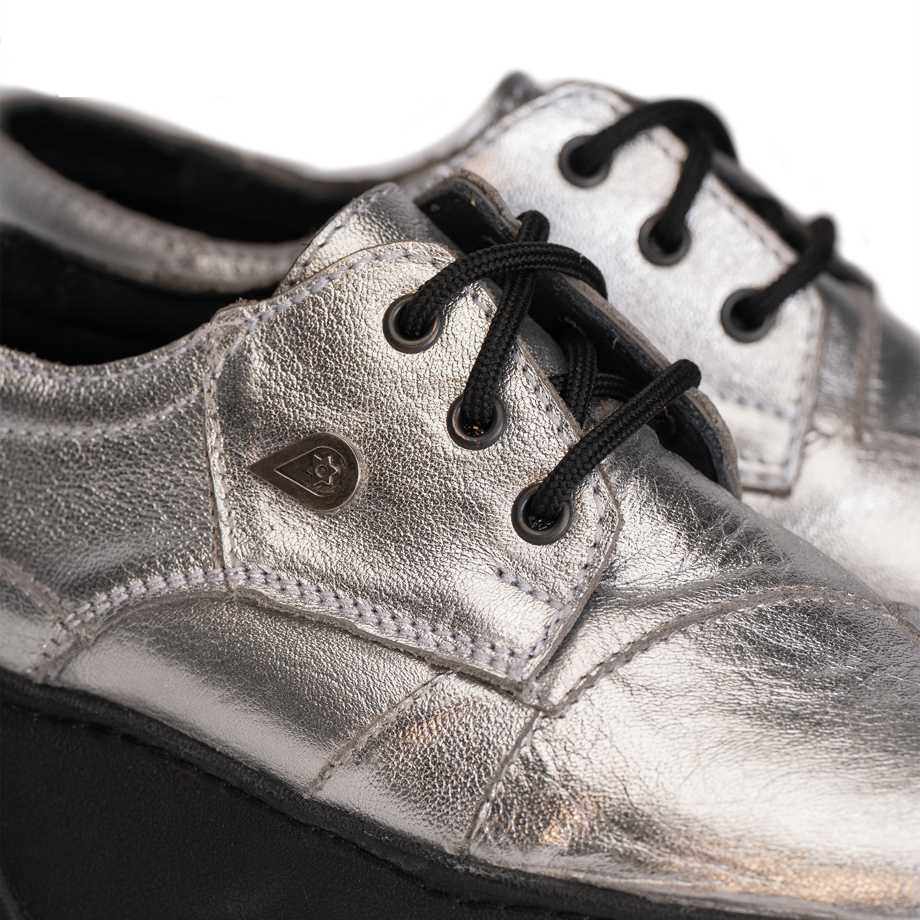 ZAPATO CUERO GERDA CONSTRUCTOR PLATEADO LANDAZURI - 7