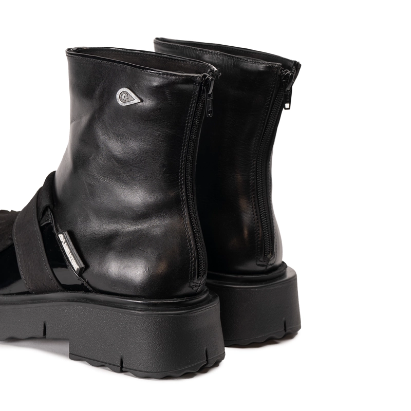 BOTIN CUERO V004 NEGRO LANDAZURI - 5