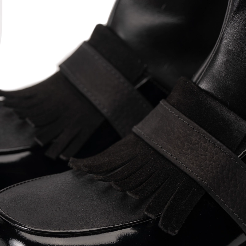 BOTIN CUERO V004 NEGRO LANDAZURI - 7
