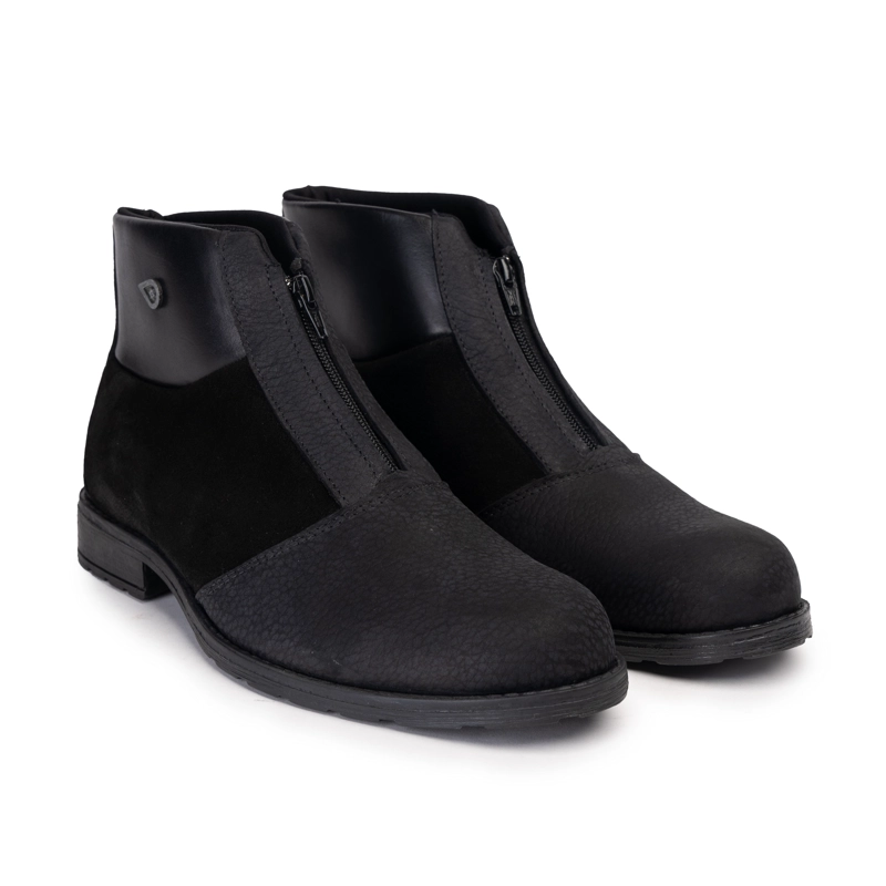 BOTIN CUERO V001 NEGRO LANDAZURI - 2