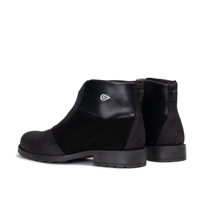 BOTIN CUERO V001 NEGRO LANDAZURI - 4