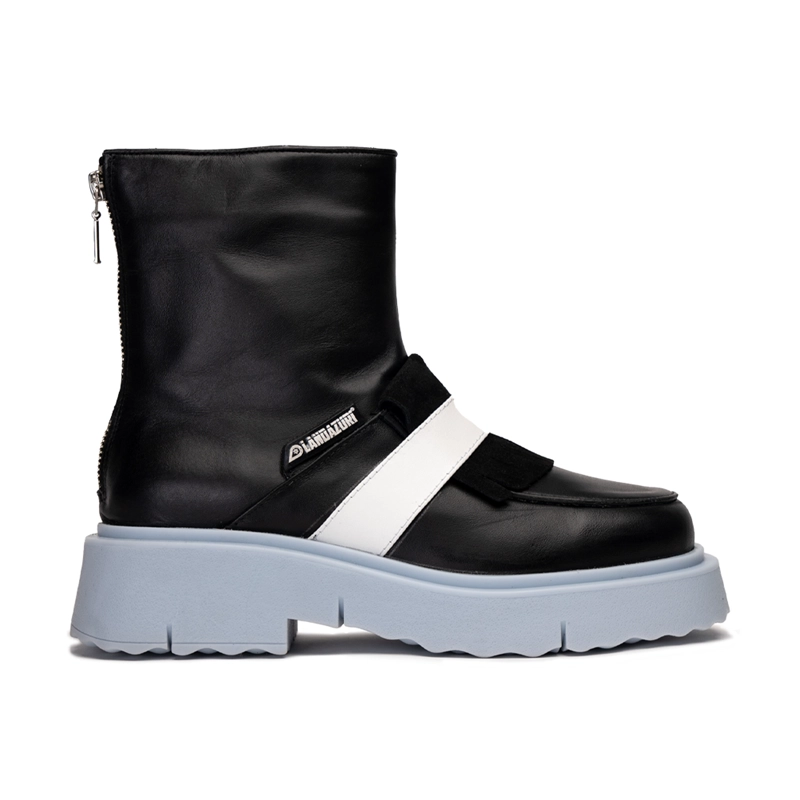 BOTIN CUERO V004 CELESTE LANDAZURI - 1