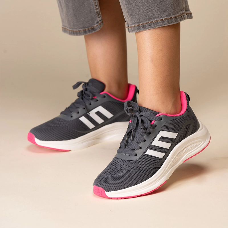 ZAPATILLA MUJER GRIS ROSA TRIALE CHINITOWN - 7