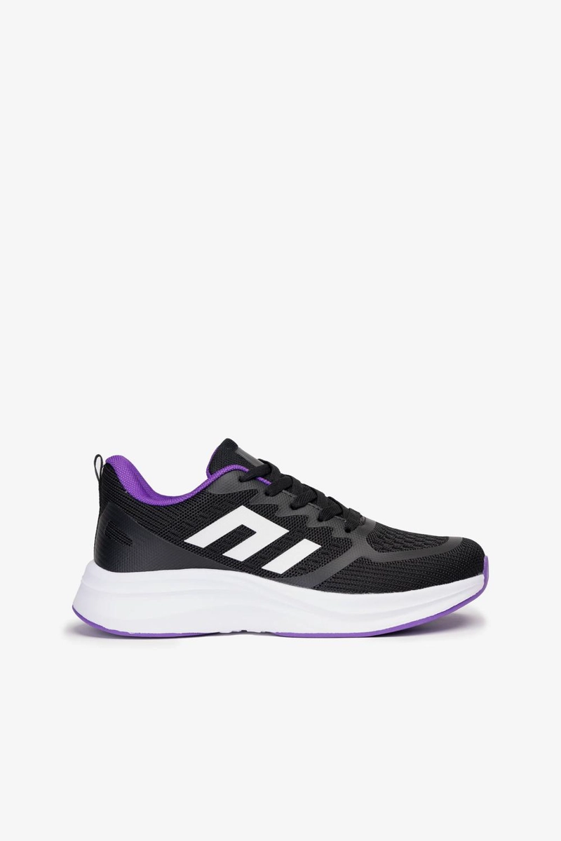ZAPATILLA MUJER MORADO  NEGRO LEONE CHINITOWN - 1