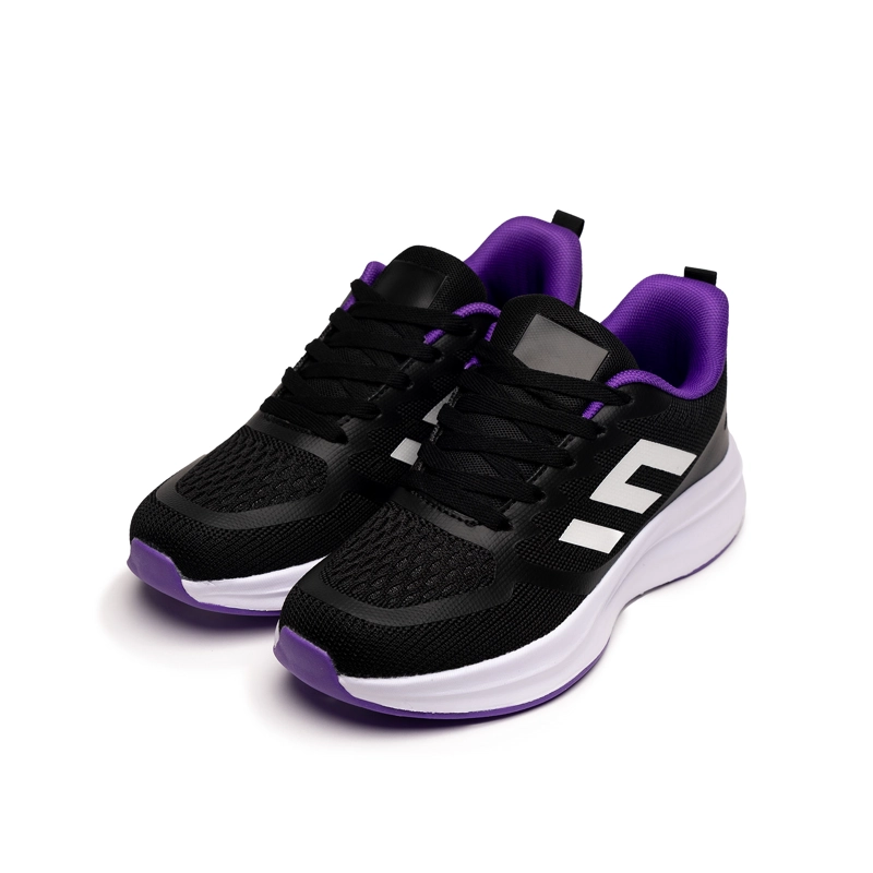 ZAPATILLA MUJER MORADO  NEGRO LEONE CHINITOWN - 3