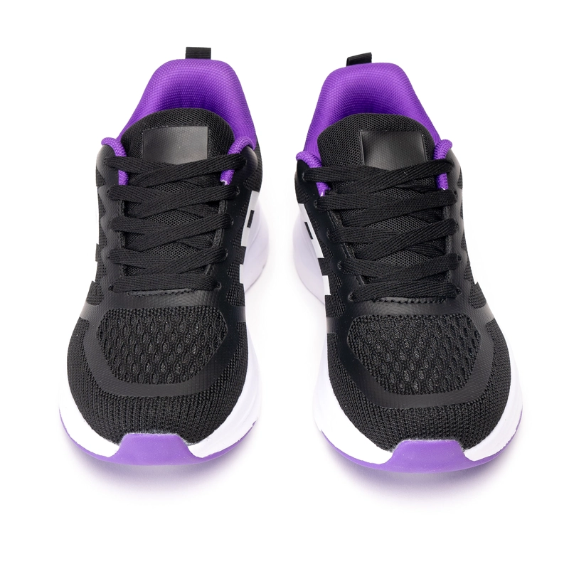 ZAPATILLA MUJER MORADO  NEGRO LEONE CHINITOWN - 4