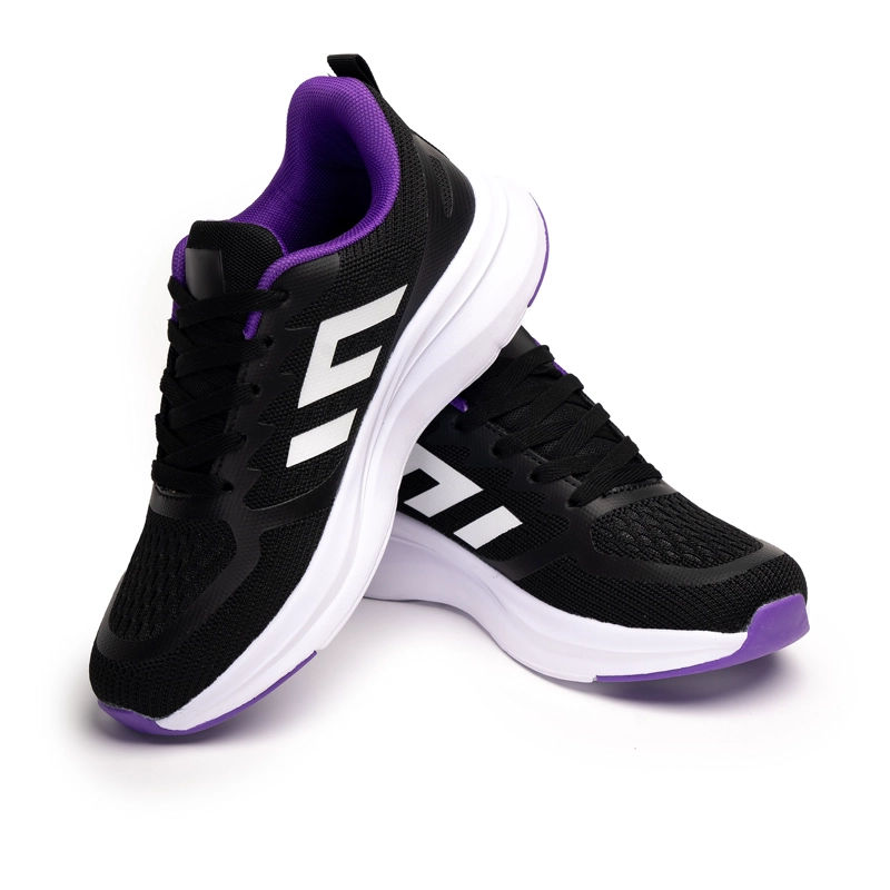 ZAPATILLA MUJER MORADO  NEGRO LEONE CHINITOWN - 5