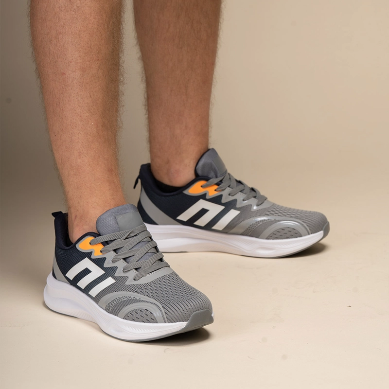 ZAPATILLA HOMBRE GRIS AZUL LUZENA CHINITOWN - 2