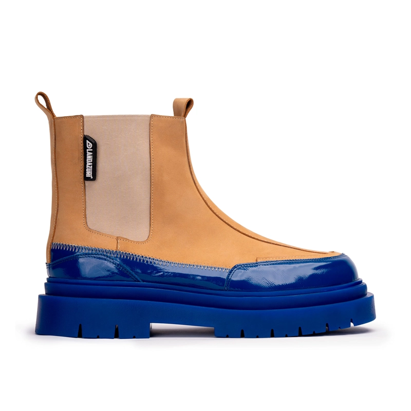BOTIN CUERO GAFF CAMEL LANDAZURI - 1