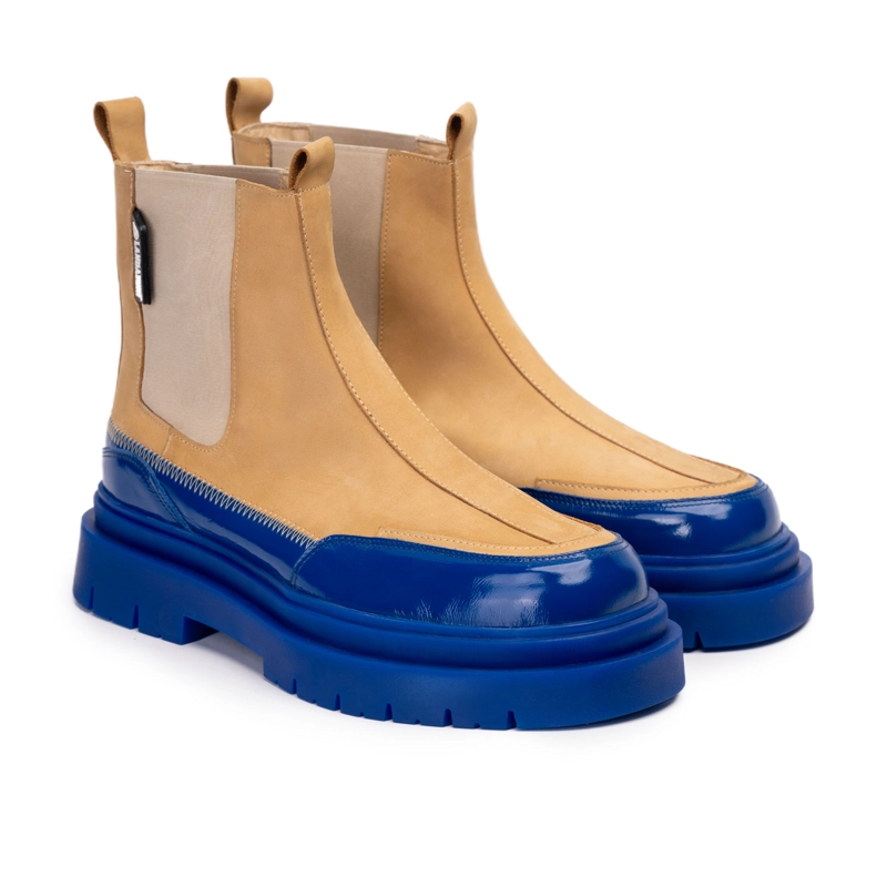 BOTIN CUERO GAFF CAMEL LANDAZURI - 2