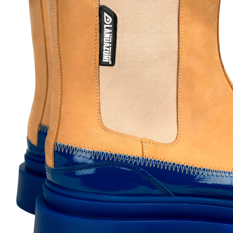 BOTIN CUERO GAFF CAMEL LANDAZURI - 4