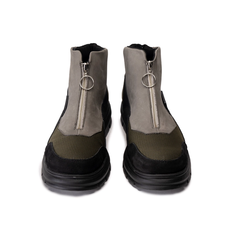 BOTIN CUERO V002 GRIS LANDAZURI - 3