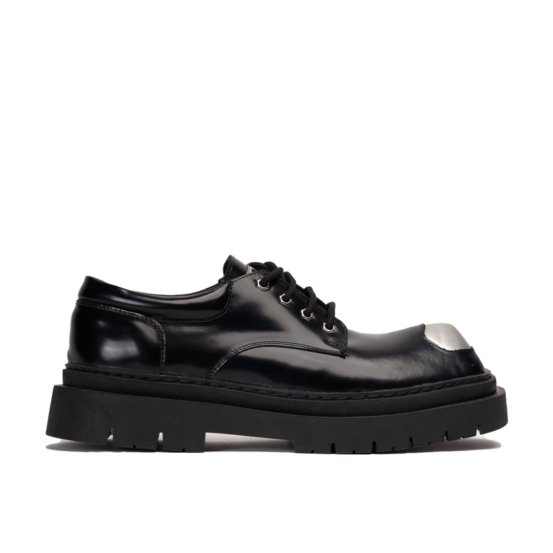 ZAPATO CUERO RINHO NEGRO ESPEJO LANDAZURI - 1