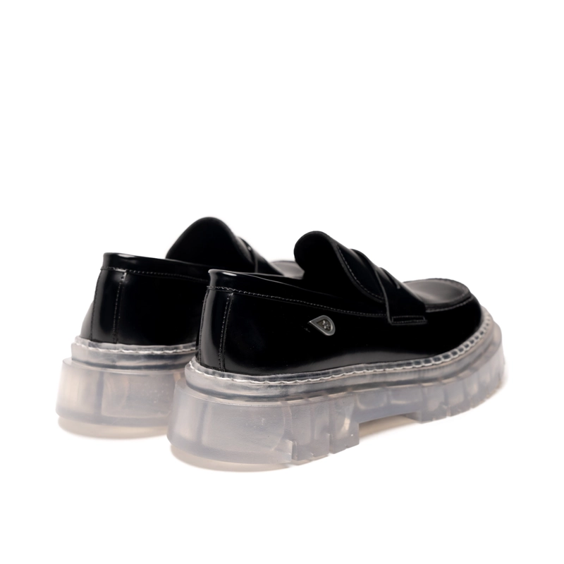 MOCASIN CUERO MARMARA NEGRO CRISTAL LANDAZURI - 4