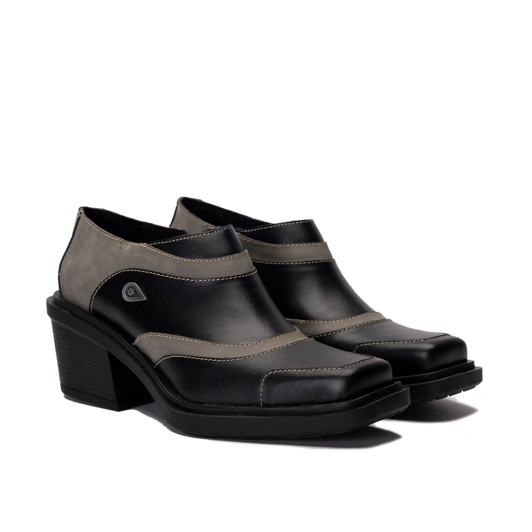 ZAPATO CUERO V009 NEGRO LANDAZURI - 2