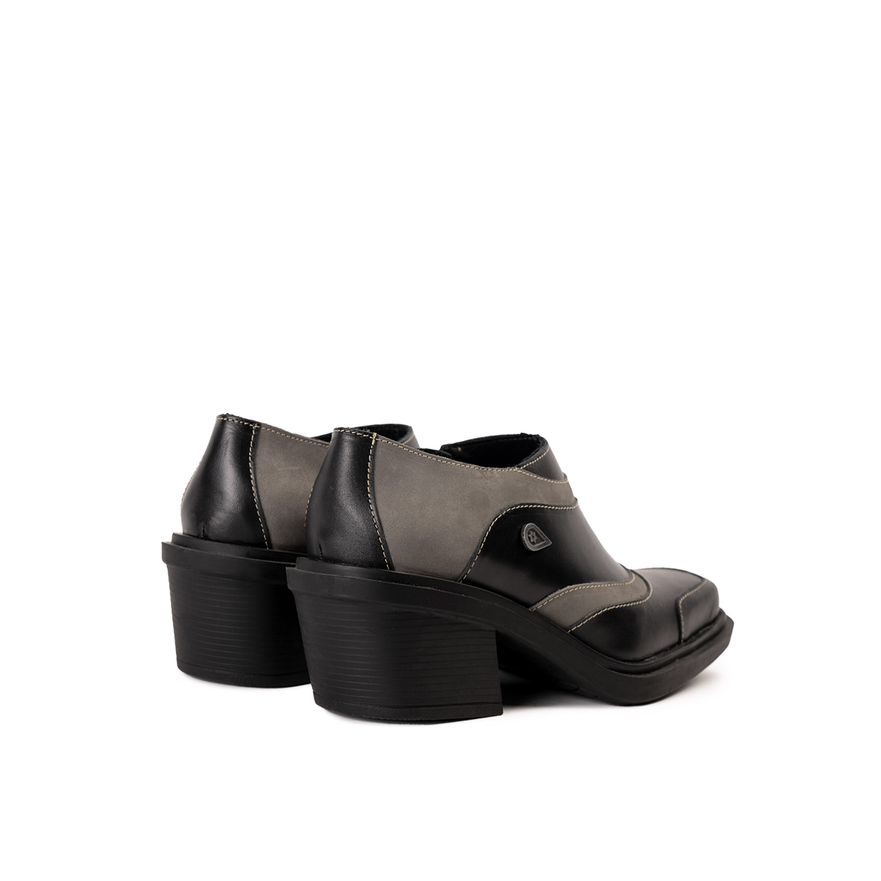 ZAPATO CUERO V009 NEGRO LANDAZURI - 4