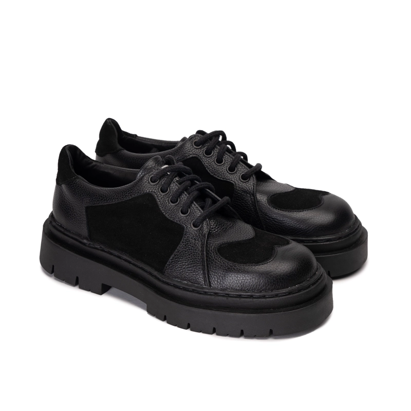 ZAPATO CUERO KARA FULL NEGRO LANDAZURI - 2