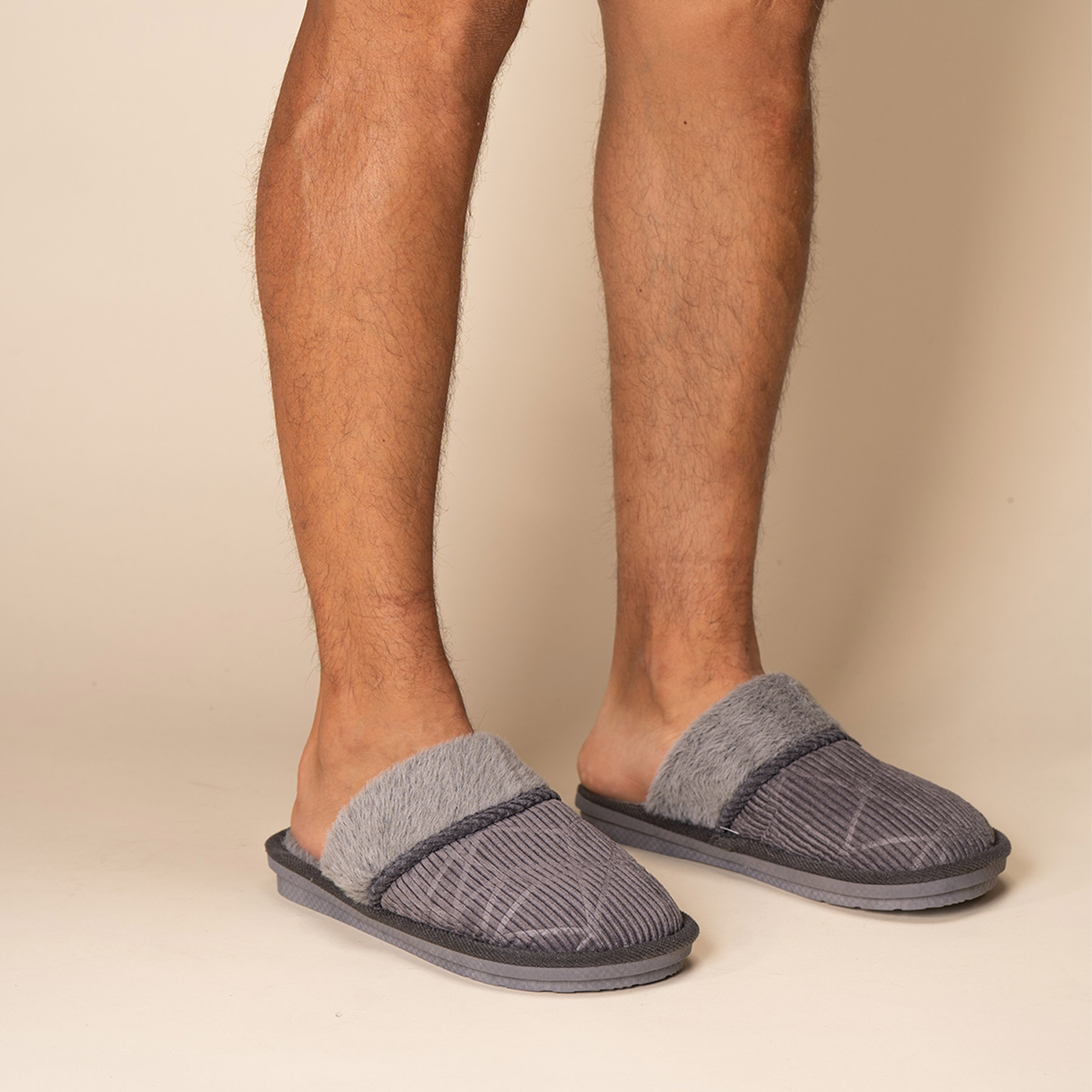 PANTUFLA HOMBRE ALEAN GRIS CHINITOWN - 2